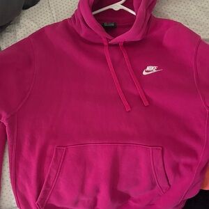 Nike Fuchsia Pullover Hoodie